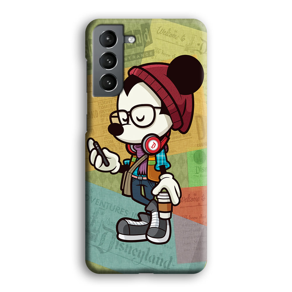Mickey Mouse Hipster Style Samsung Galaxy S24 Plus Case-Phone Case-3D Case-Altracase