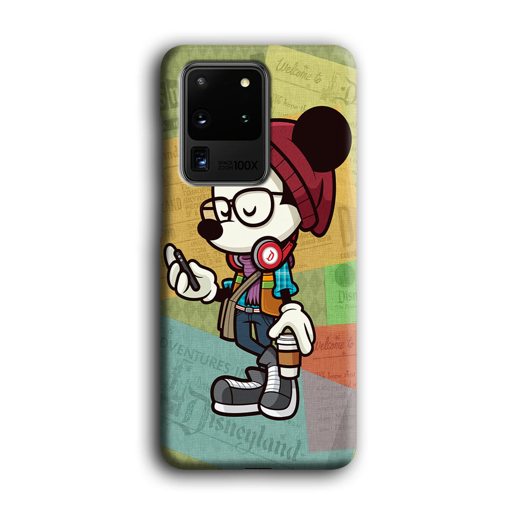 Mickey Mouse Hipster Style Samsung Galaxy S20 Ultra Case