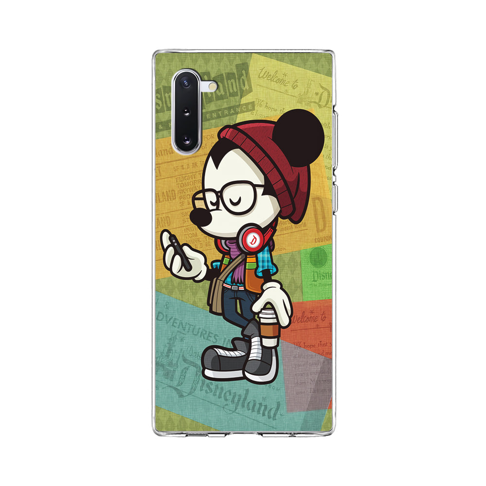 Mickey Mouse Hipster Style Samsung Galaxy Note 10 Case