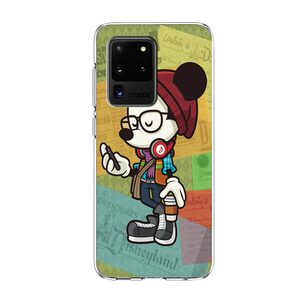 Mickey Mouse Hipster Style Samsung Galaxy S20 Ultra Case