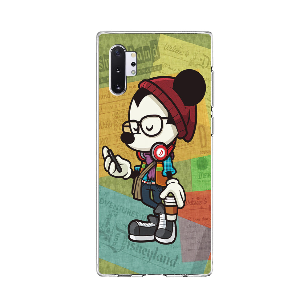 Mickey Mouse Hipster Style Samsung Galaxy Note 10 Plus Case