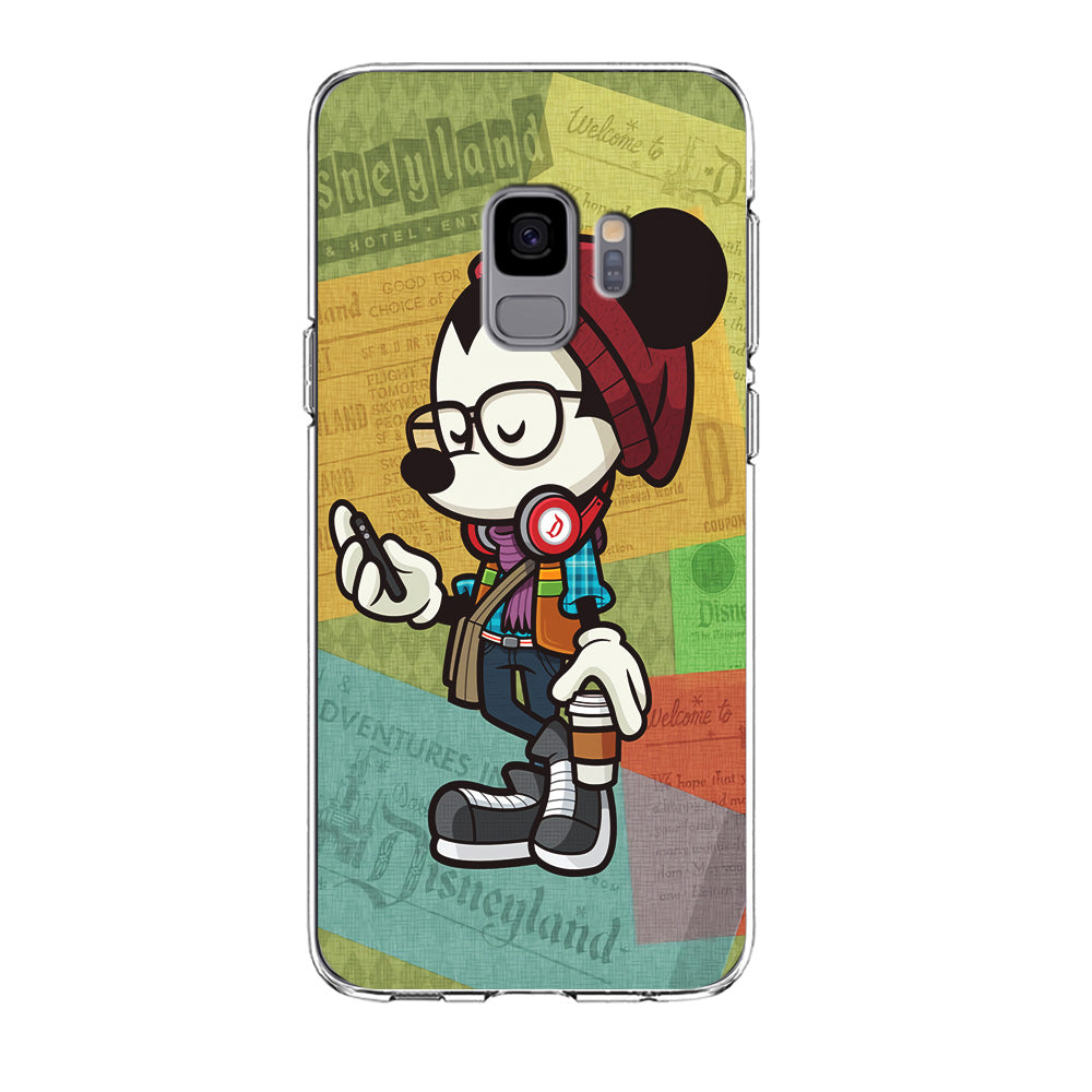 Mickey Mouse Hipster Style Samsung Galaxy S9 Case