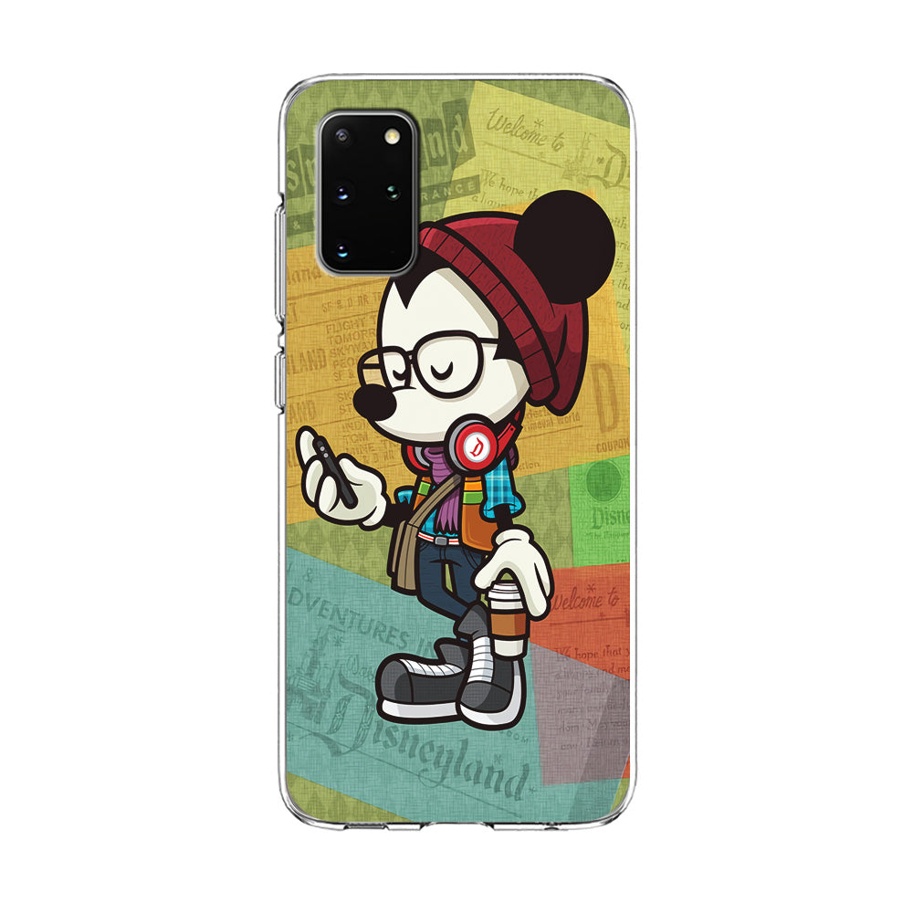 Mickey Mouse Hipster Style Samsung Galaxy S20 Plus Case