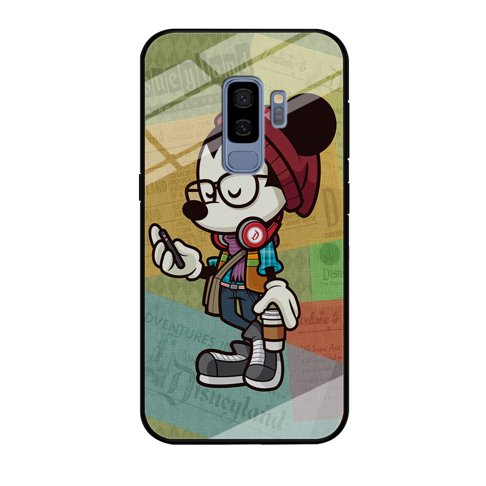 Mickey Mouse Hipster Style Samsung Galaxy S9 Plus Case