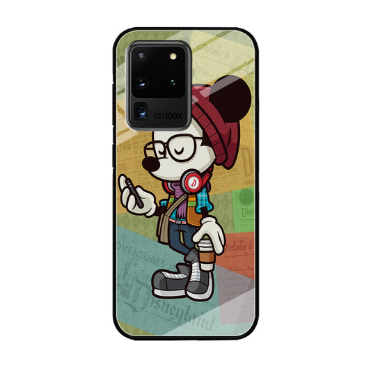 Mickey Mouse Hipster Style Samsung Galaxy S21 Ultra Case