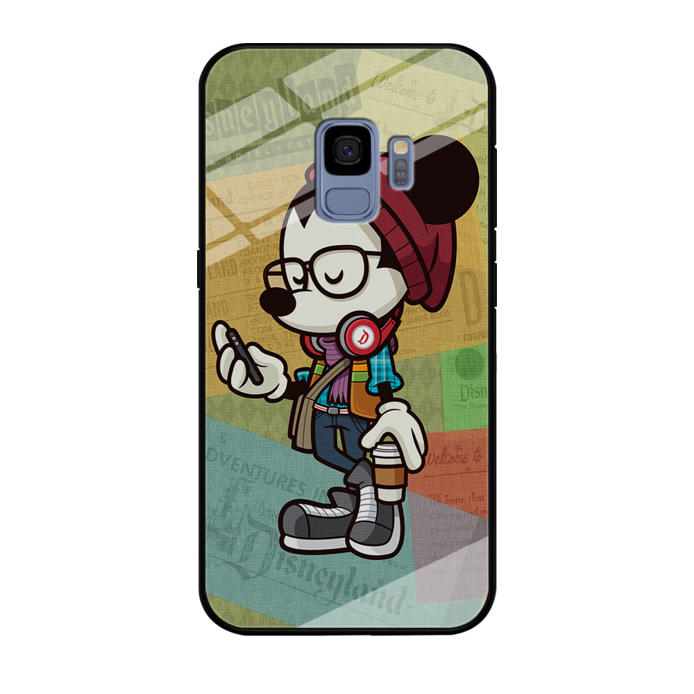 Mickey Mouse Hipster Style Samsung Galaxy S9 Case