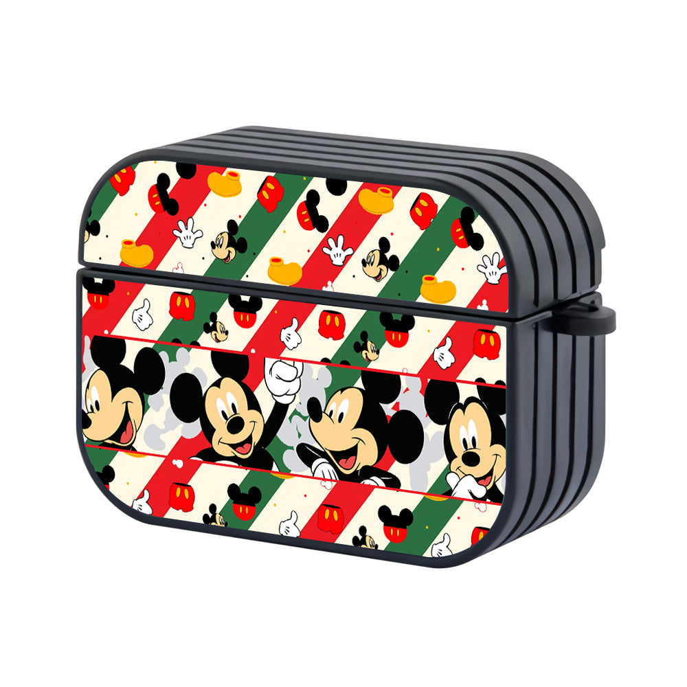 Mickey Mouse Patern on Poster Apple AirPods Pro 3 Case-AirPods Pro 3 Case-Altracase