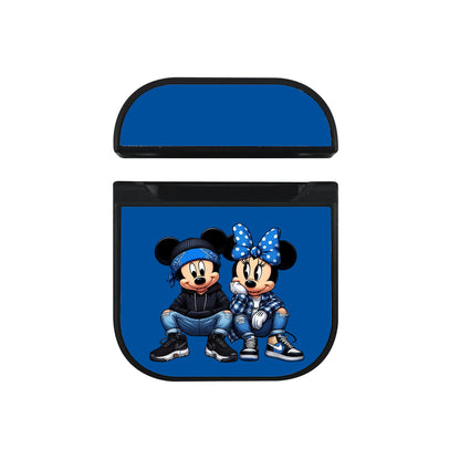 Mickey and Minnie Chicano Style Apple AirPods Case-AirPod Case-Black-Altracase