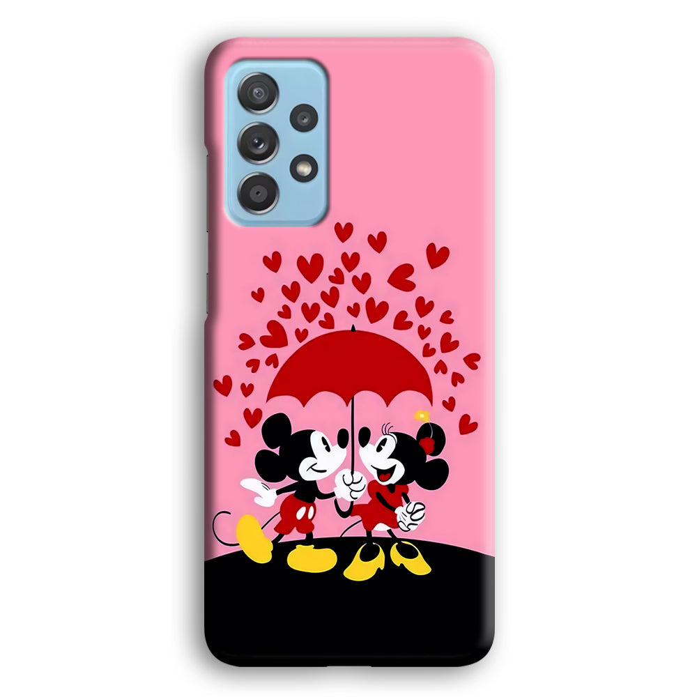 Mickey and Minnie Mouse Samsung Galaxy A72 Case