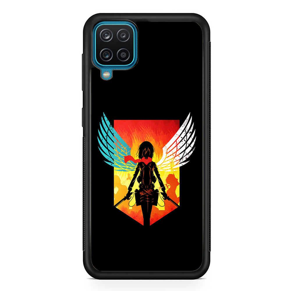 Mikasa Ackerman Art Samsung Galaxy A12 Case