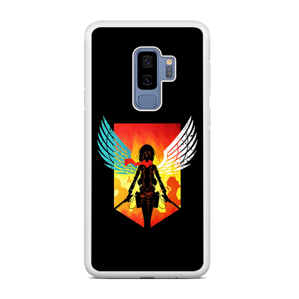 Mikasa Ackerman Art Samsung Galaxy S9 Plus Case