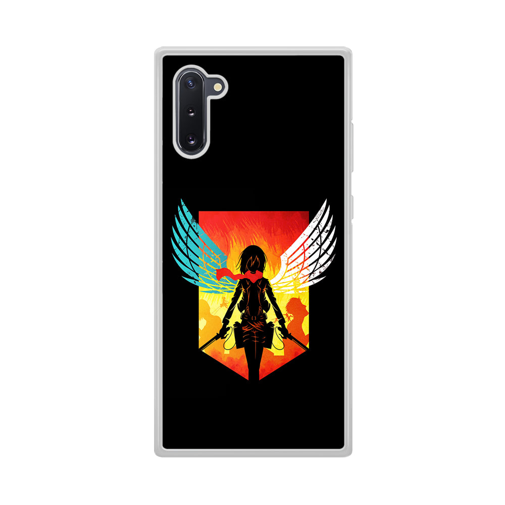 Mikasa Ackerman Art Samsung Galaxy Note 10 Case