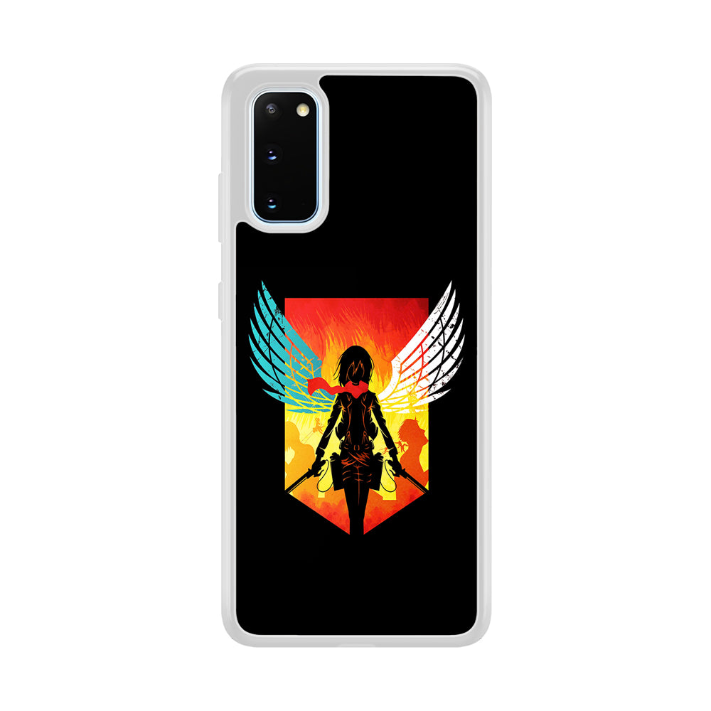 Mikasa Ackerman Art Samsung Galaxy S20 Case