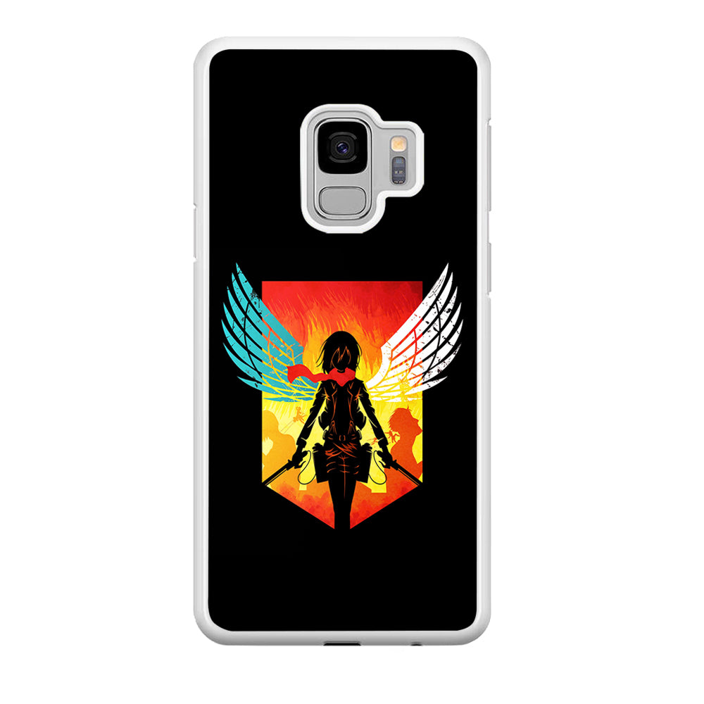 Mikasa Ackerman Art Samsung Galaxy S9 Case