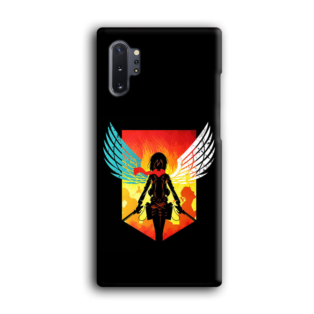 Mikasa Ackerman Art Samsung Galaxy Note 10 Plus Case