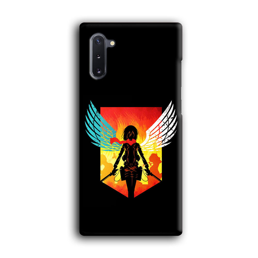 Mikasa Ackerman Art Samsung Galaxy Note 10 Case