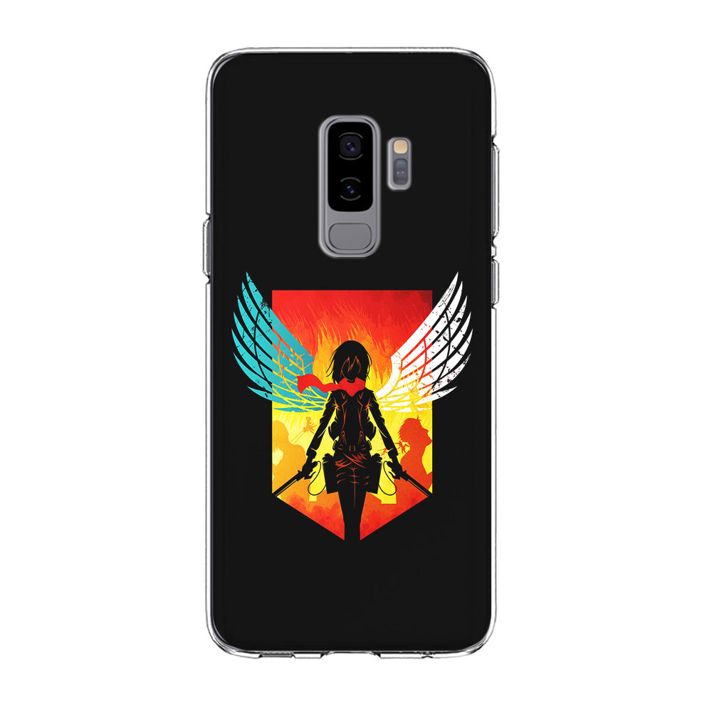 Mikasa Ackerman Art Samsung Galaxy S9 Plus Case