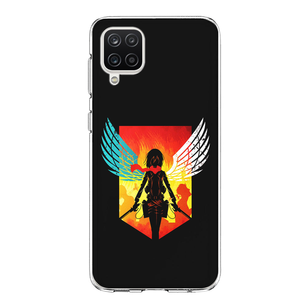 Mikasa Ackerman Art Samsung Galaxy A12 Case