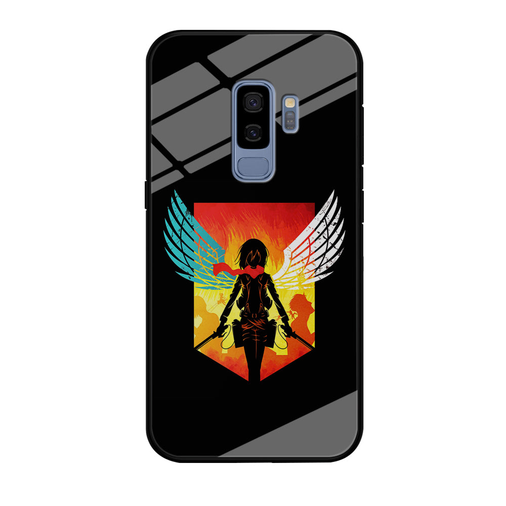 Mikasa Ackerman Art Samsung Galaxy S9 Plus Case