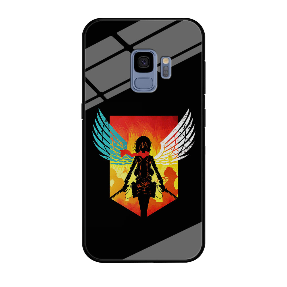 Mikasa Ackerman Art Samsung Galaxy S9 Case