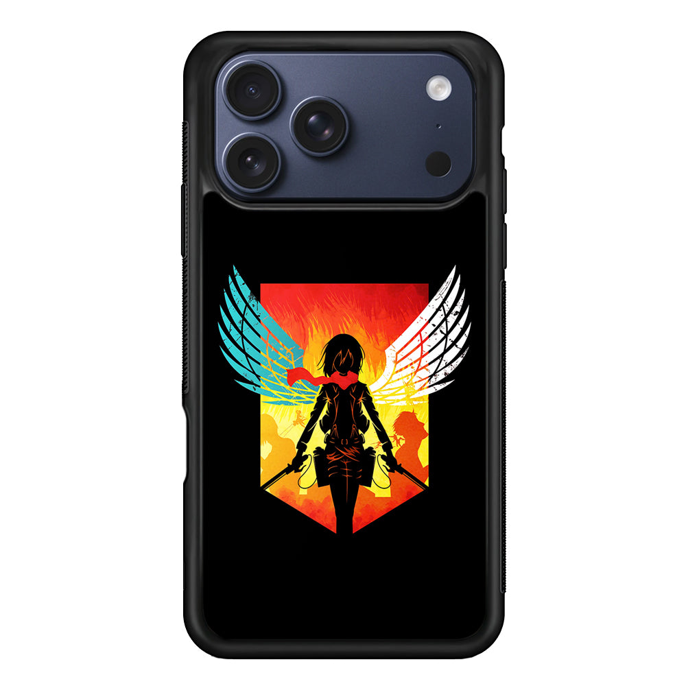 Mikasa Ackerman Art iPhone 17 Pro Case - Altracase