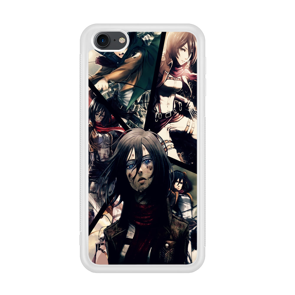 Mikasa Ackerman Collage iPod Touch 6 Case