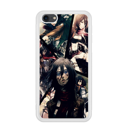 Mikasa Ackerman Collage iPod Touch 6 Case