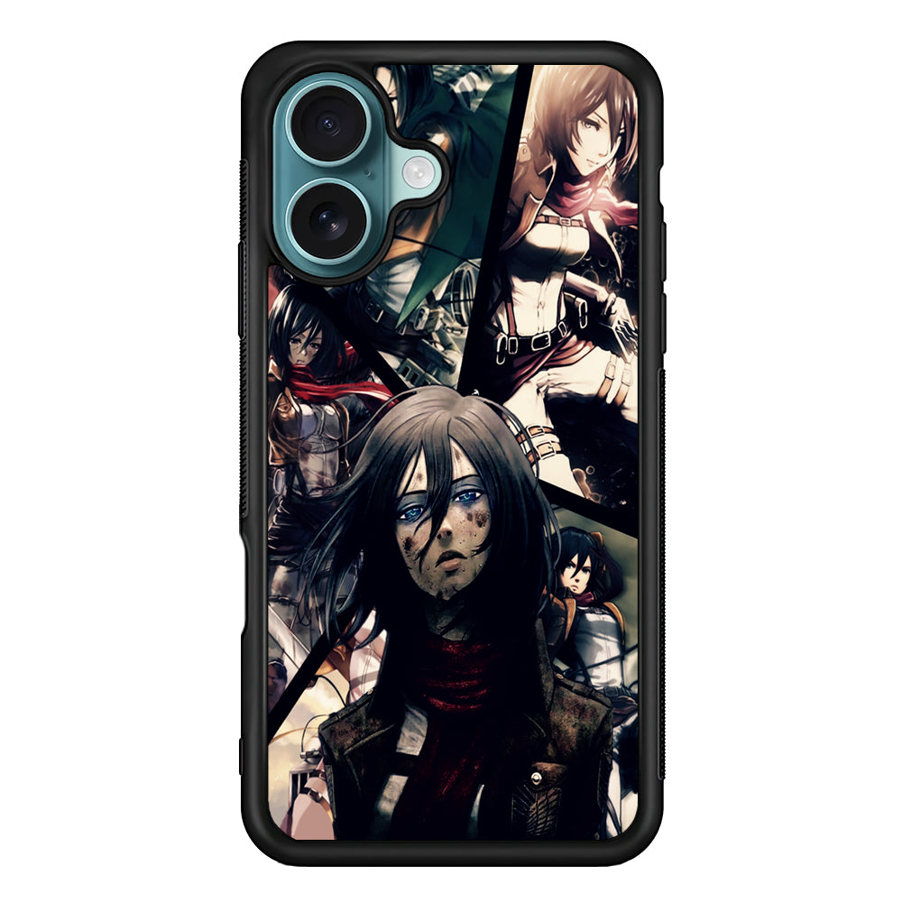 Mikasa Ackerman Collage iPhone 16 Case - Altracase