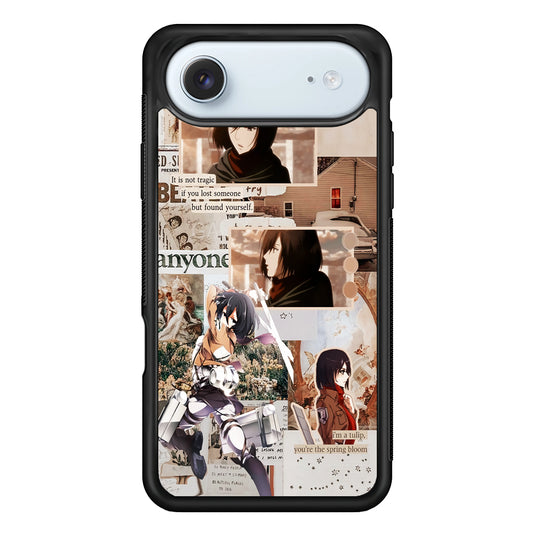 Mikasa Attack On Titan Aesthetic iPhone 17 Air Case - Altracase