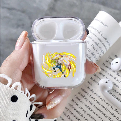 Minato Namikaze Rapid Lightning Hard Plastic Protective Clear Case Cover For Apple Airpods-AirPod Case-Altracase