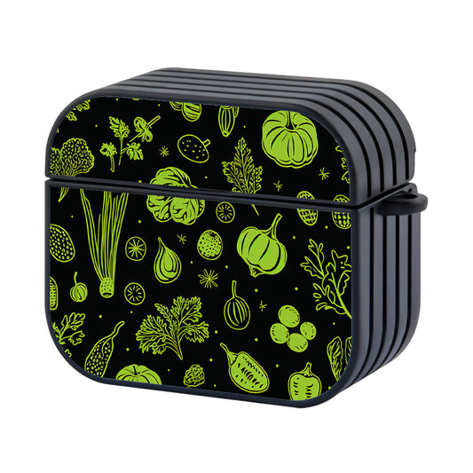 Minimalist Garden Vegetable Apple AirPods 4 Case - Altracase