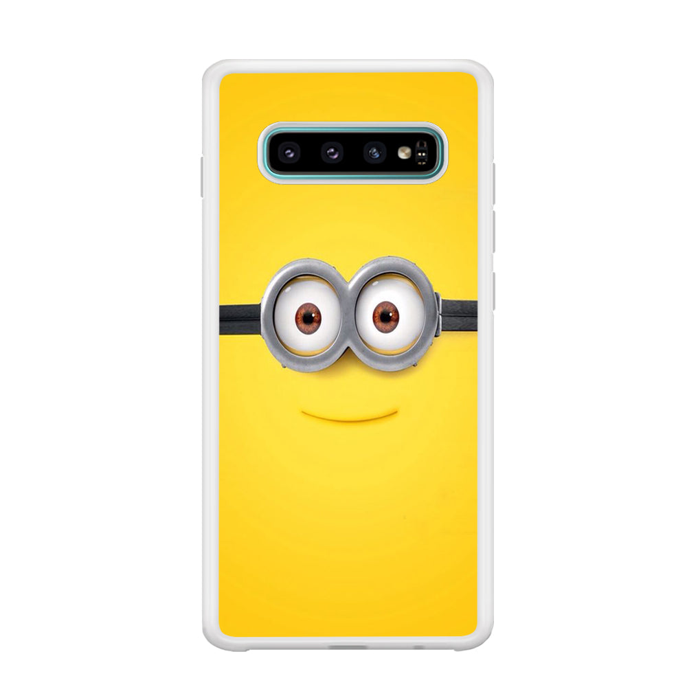 Minion Smiley Face Samsung Galaxy S10 Plus Case