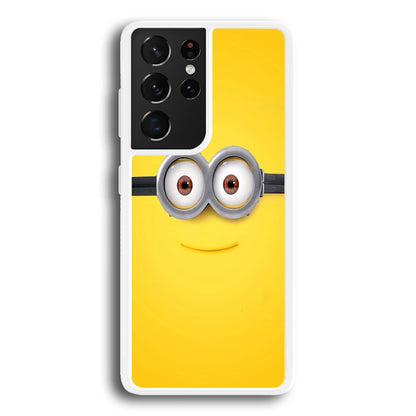 Minion Smiley Face Samsung Galaxy S21 Ultra Case