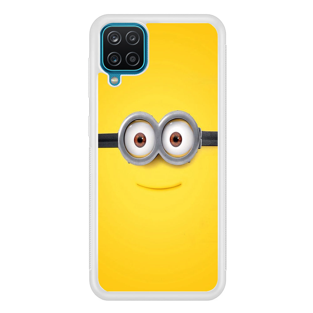 Minion Smiley Face Samsung Galaxy A12 Case