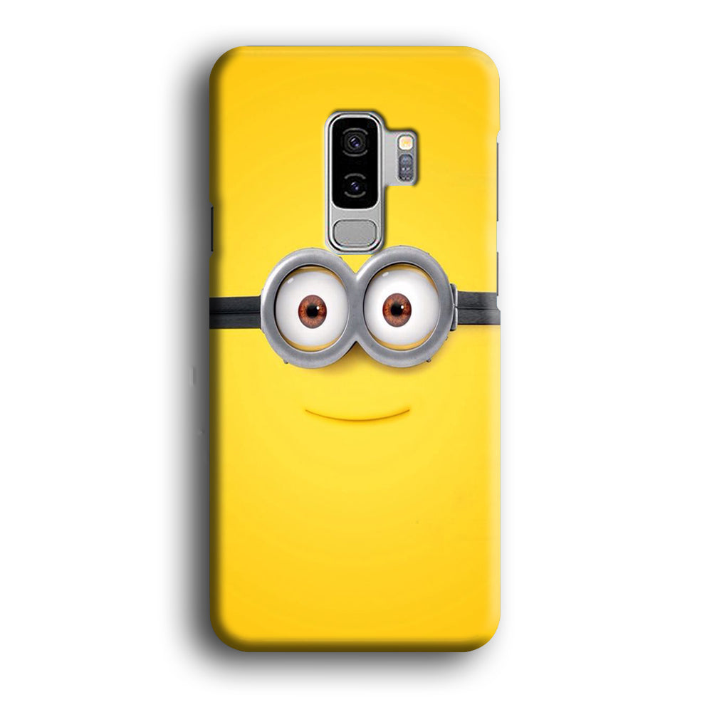 Minion Smiley Face Samsung Galaxy S9 Plus Case