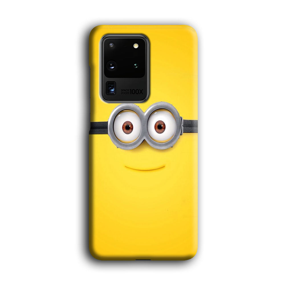 Minion Smiley Face Samsung Galaxy S20 Ultra Case