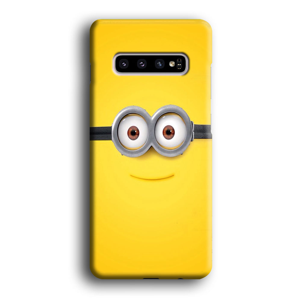 Minion Smiley Face Samsung Galaxy S10 Case