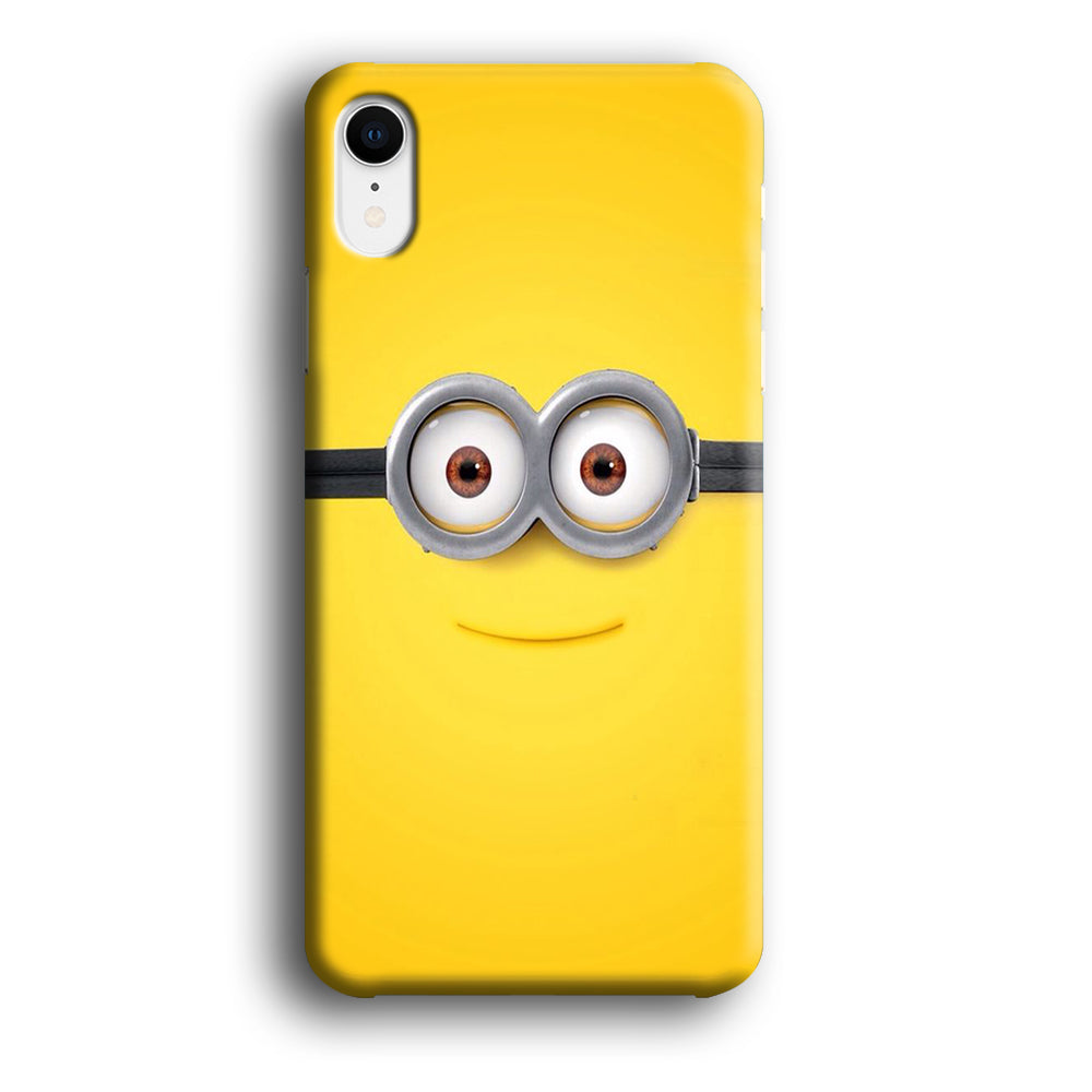 Minion Smiley Face iPhone XR Case