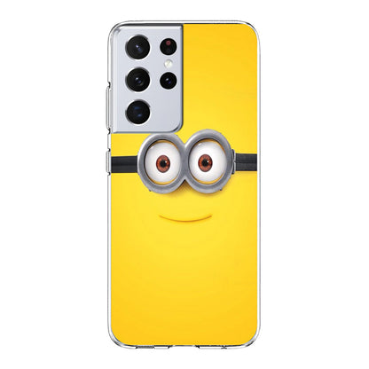 Minion Smiley Face Samsung Galaxy S24 Ultra Case