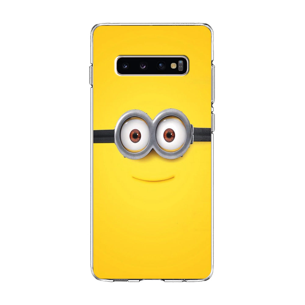 Minion Smiley Face Samsung Galaxy S10 Plus Case