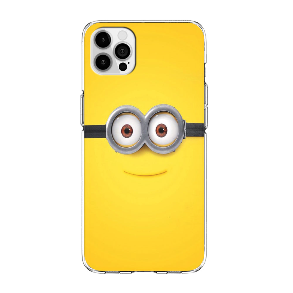 Minion Smiley Face iPhone 14 Pro Max Case