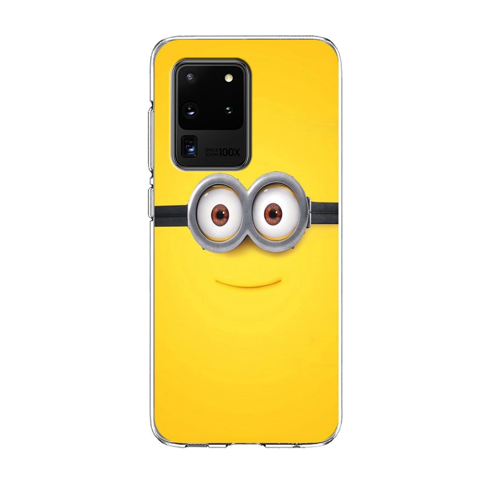 Minion Smiley Face Samsung Galaxy S20 Ultra Case