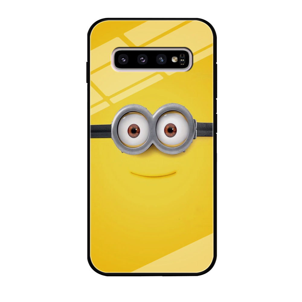 Minion Smiley Face Samsung Galaxy S10 Case