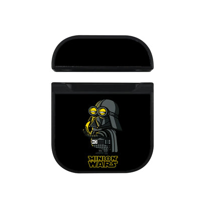 Minion Wars X Darth Vader Apple AirPods Case-AirPod Case-Black-Altracase