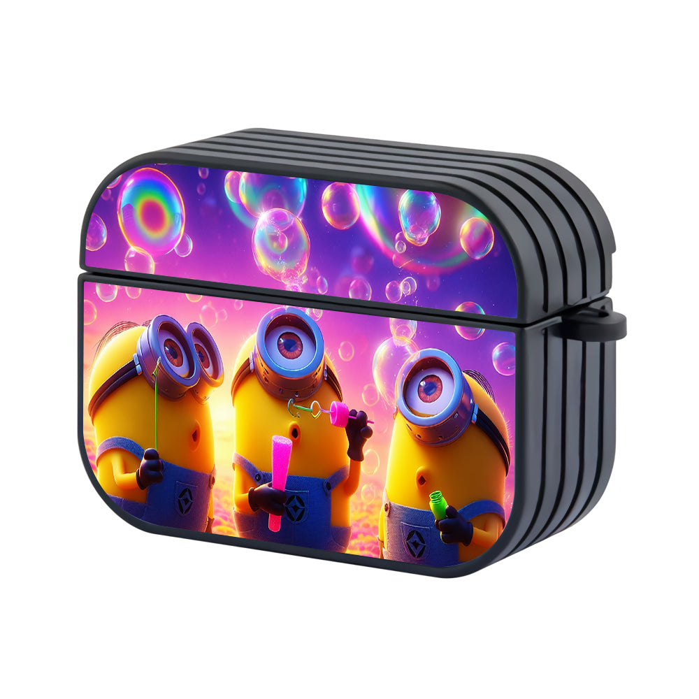 Minions Blowing Bubbles Apple AirPods Pro 3 Case-AirPods Pro 3 Case-Altracase