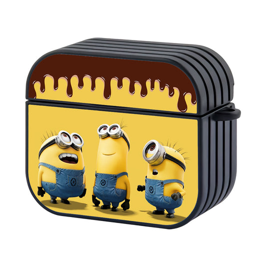 Minions Chocolate Favorite Hard Plastic Case Cover For Apple AirPods 4 - AirPod Case - Altracase