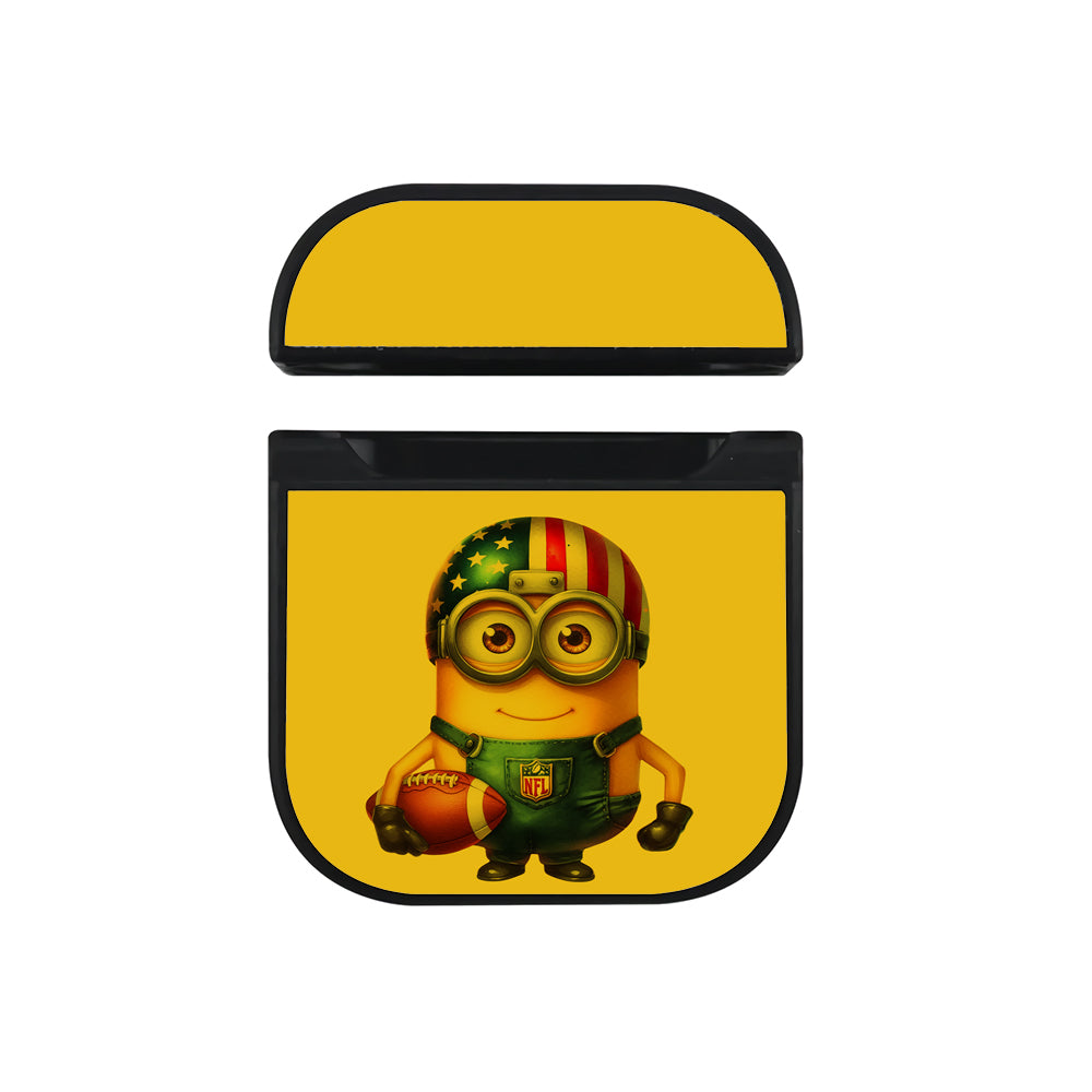 Minions Playing Football Apple AirPods Case-AirPod Case-Black-Altracase