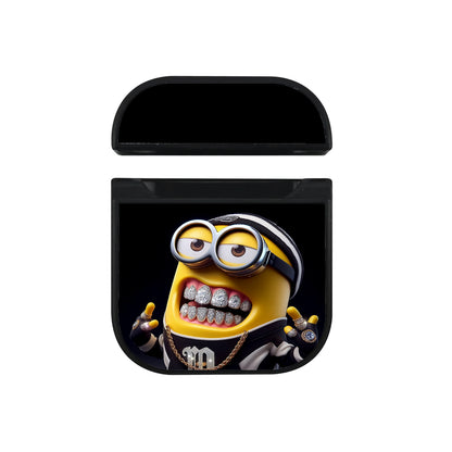 Minions Wear a Lot of Jewelry Apple AirPods Case-AirPod Case-Black-Altracase