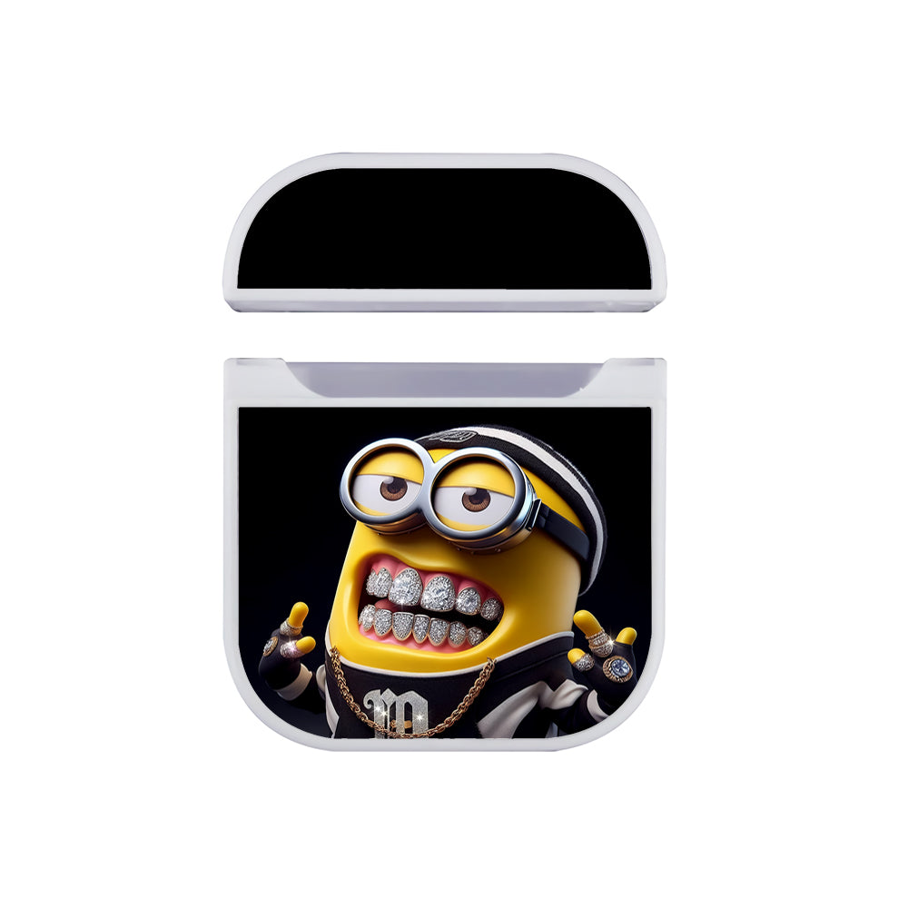 Minions Wear a Lot of Jewelry Apple AirPods Case-AirPod Case-White-Altracase