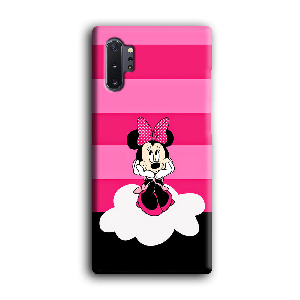 Minnie Mouse Pink Stripe Samsung Galaxy Note 10 Plus Case